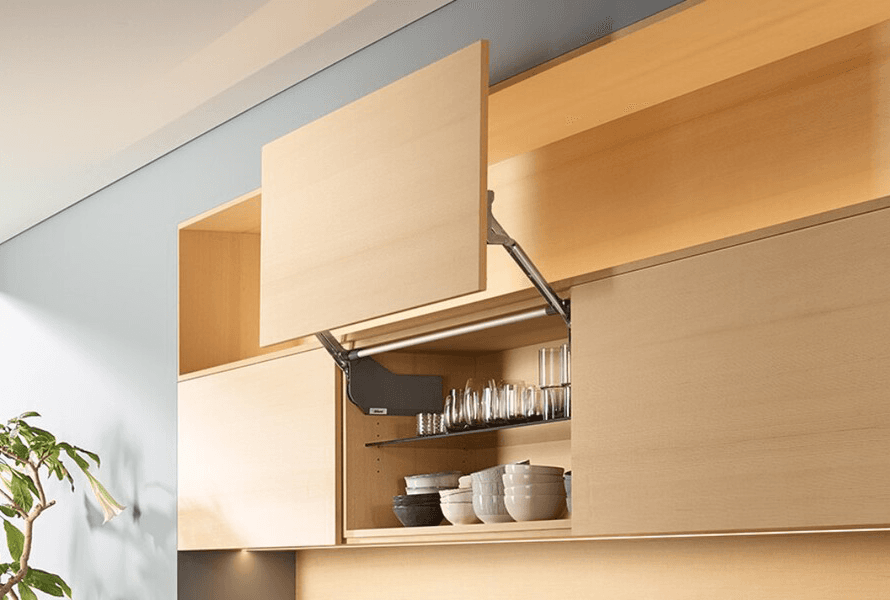 The background image of Blum: Pioneering Solutions for Today's Cabinetry Demands