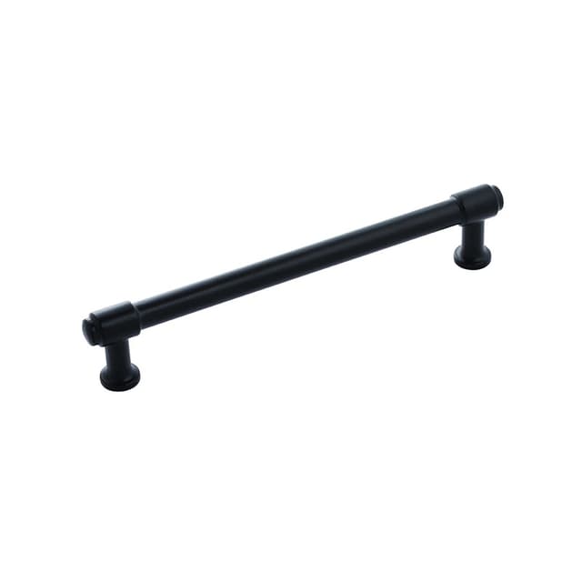 PRO LUXE Refined Series 6-5/16" (160 mm) Center to Center Matte Black Pull, SZ95MB