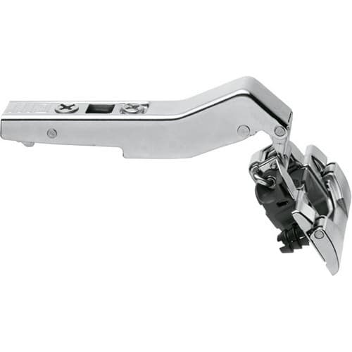Blum CLIP Top Inserta Self-Close Full Overlay 45° Angle Face-Frame;Frameless Hinges Nickel, 95° Toolless - 79B3598