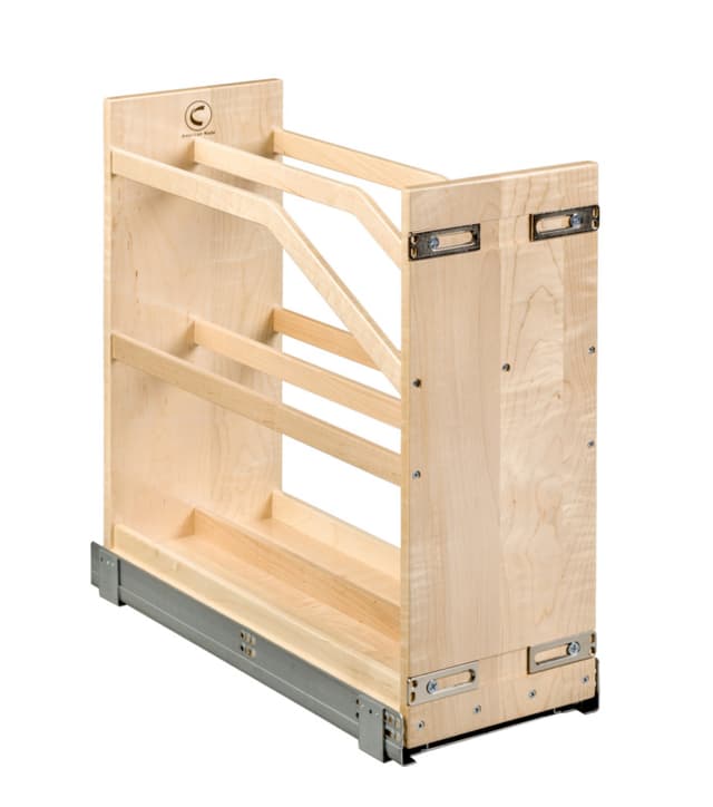 Century Cascade Maple 8.375" Cookie Tray Pull-Out with Soft-Close Slides, CASCTP80PF