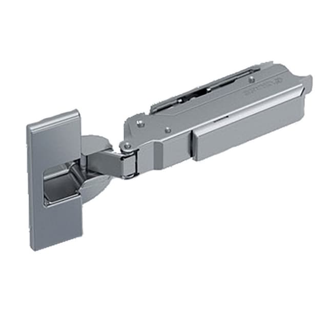 Grass Tiomos Impresso Self-Close Full Overlay Face-Frame;Frameless Thick Door Hinge Nickel, 95° Toolless - F034139409228
