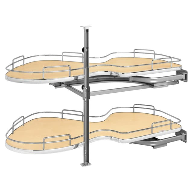 5372 Series The Cloud Organizer for Blind Corner with 21" Opening, Maple, Rev-A-Shelf