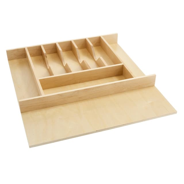 4WCT Series Wood Cutlery Tray Insert, Rev-A-Shelf