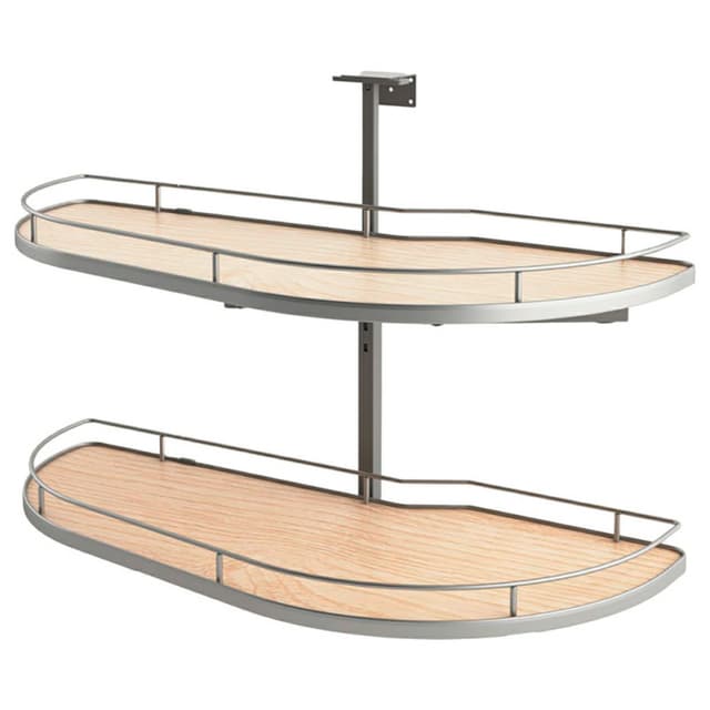 587 Series GIRASOLO Blind Corner Optimizer, for 18" Opening, Rev-A-Shelf