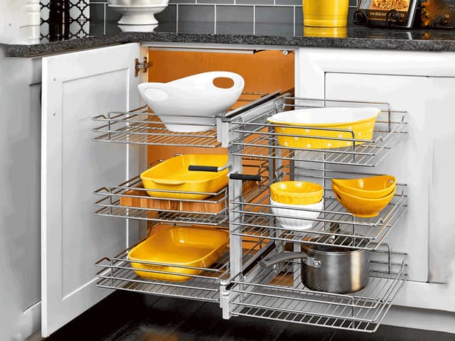 5PSP3 Series Solid Bottom Blind Corner Optimizer, Rev-A-Shelf