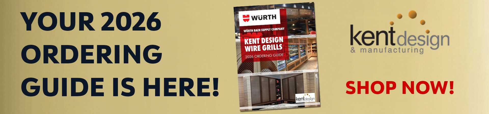 Kent Design 2026 Ordering Guide