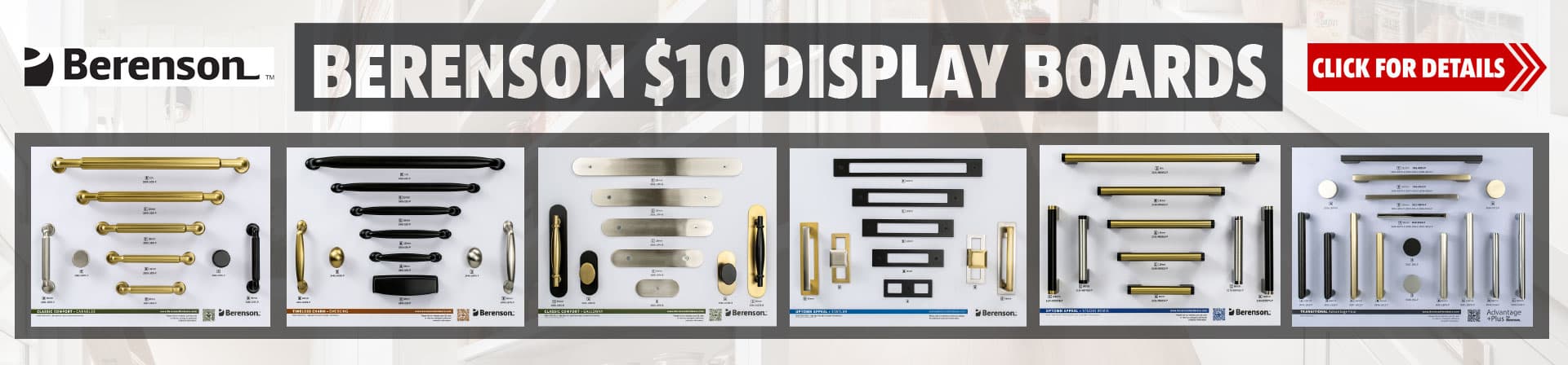 Berenson $10 Display Boards